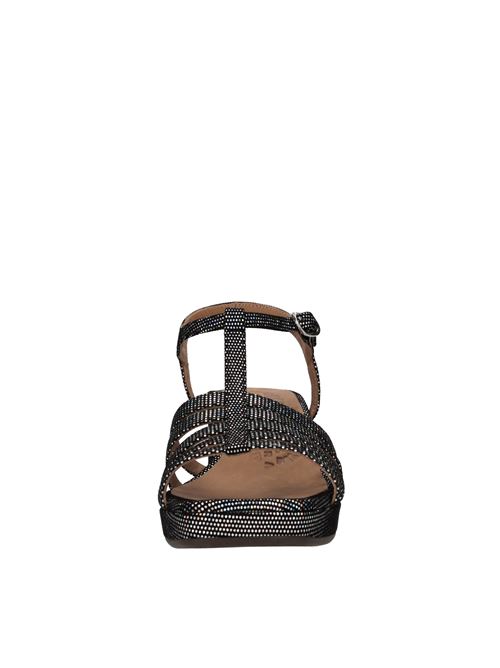 Sandali in camoscio CHIE MIHARA | GENIAL 44HOUSENERO-ARGENTO